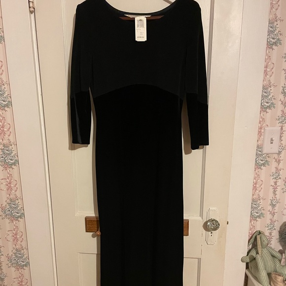 Max Studio Leonmax black evening gown! - Picture 1 of 3